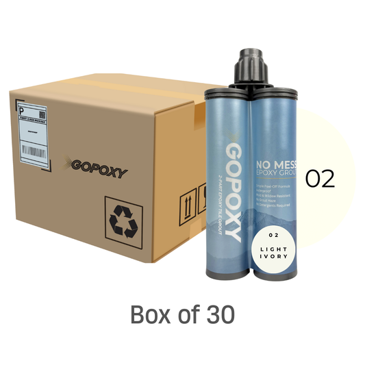 GoPoxy 'No Mess' Epoxy Grout – Box of 30