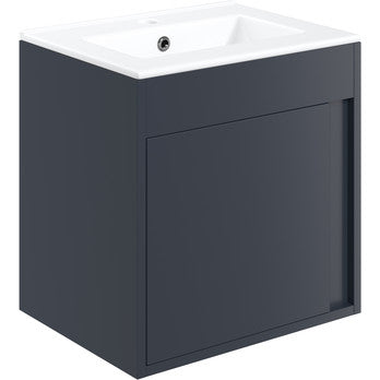 Lucas 510mm Wall Hung Unit Inc. Basin