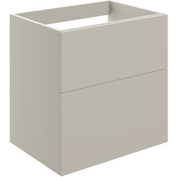 Athena 590mm Wall Hung 2 Drawer Basin Unit (No Top)