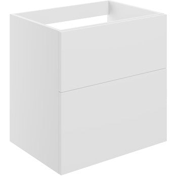 Athena 590mm Wall Hung 2 Drawer Basin Unit (No Top)