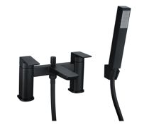 Bugle Bath/Shower Mixer - Matt Black