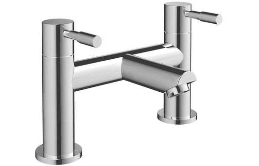 Coombe Bath Filler - Chrome