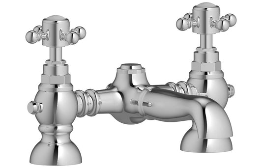 Foxhole Bath Filler - Chrome