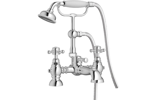 Foxhole Bath/Shower Mixer & Shower Kit - Chrome