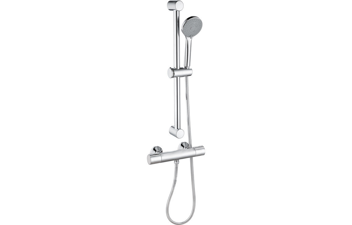 Gibraltar Cool-Touch Thermostatic Bar Mixer Shower