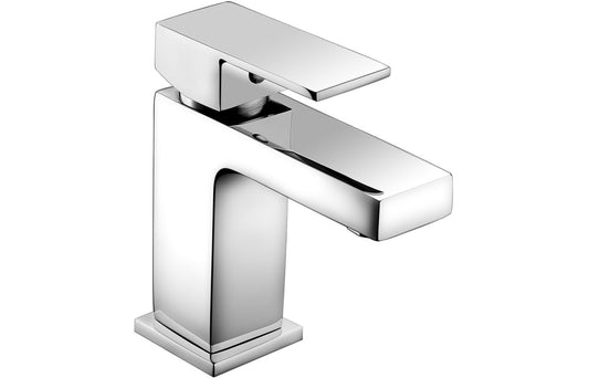 Luxulyan Basin Mixer & Waste - Chrome