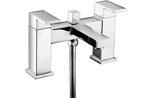 Luxulyan Bath/Shower Mixer & Shower Kit - Chrome