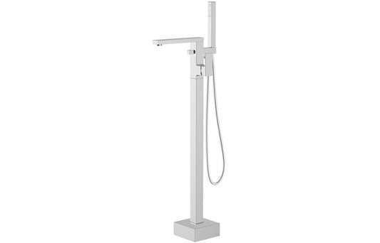 Luxulyan Floor Standing Bath/Shower Mixer - Chrome