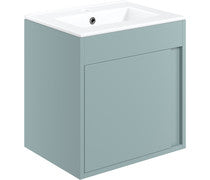 Lucas 510mm Wall Hung Unit Inc. Basin