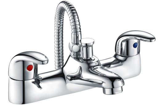 Penwithick Low Pressure Bath/Shower Mixer - Chrome