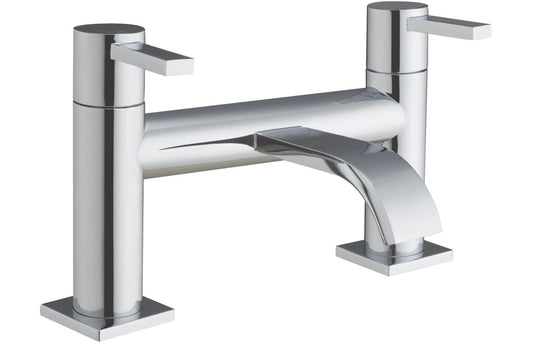 Polgooth Bath Filler - Chrome