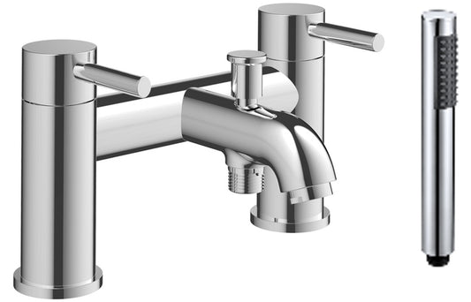 Rescorla Bath/Shower Mixer & Bracket - Chrome