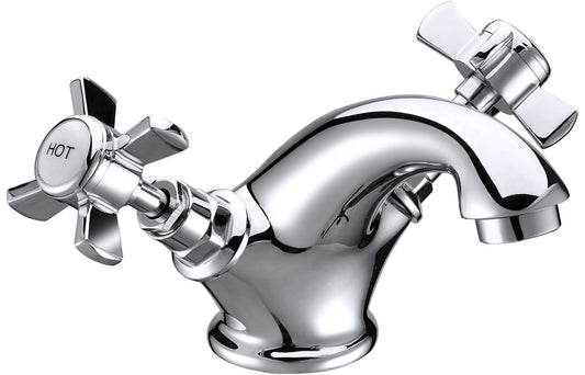 Resugga Basin Mixer & Waste - Chrome