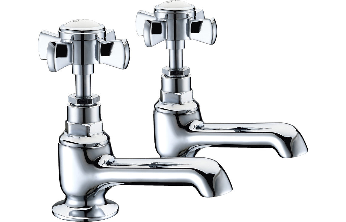 Resugga Bath Taps - Chrome