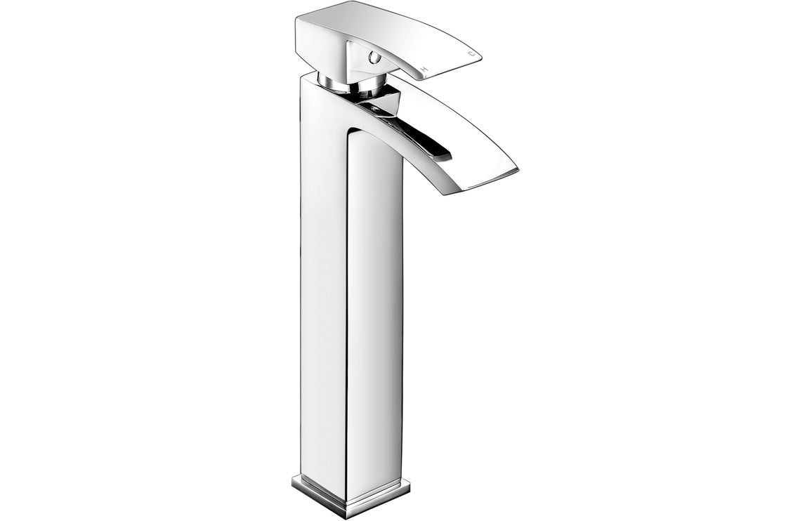 Snozzle Tall Basin Mixer - Chrome