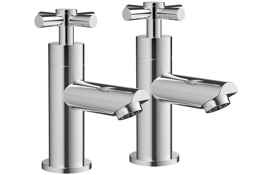 Stenalees Basin Taps - Chrome