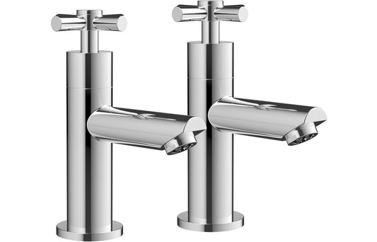 Stenalees Bath Taps - Chrome